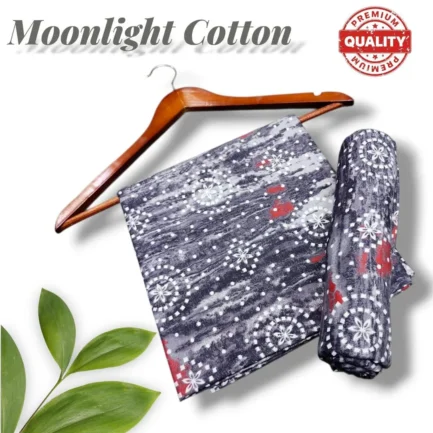 2 Pcs Women's Unstitched Printed Suit