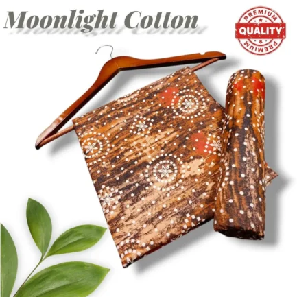 2 Pcs Women's Unstitched Printed Suit